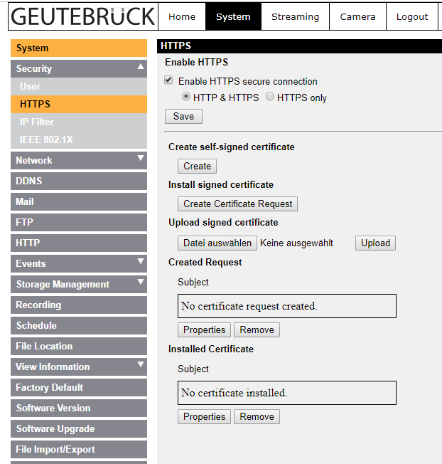 Snapshot of Secure Ip Camera Connection On G Router With Wpa2